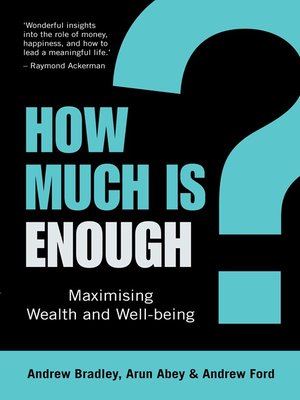 cover image of How Much Is Enough?